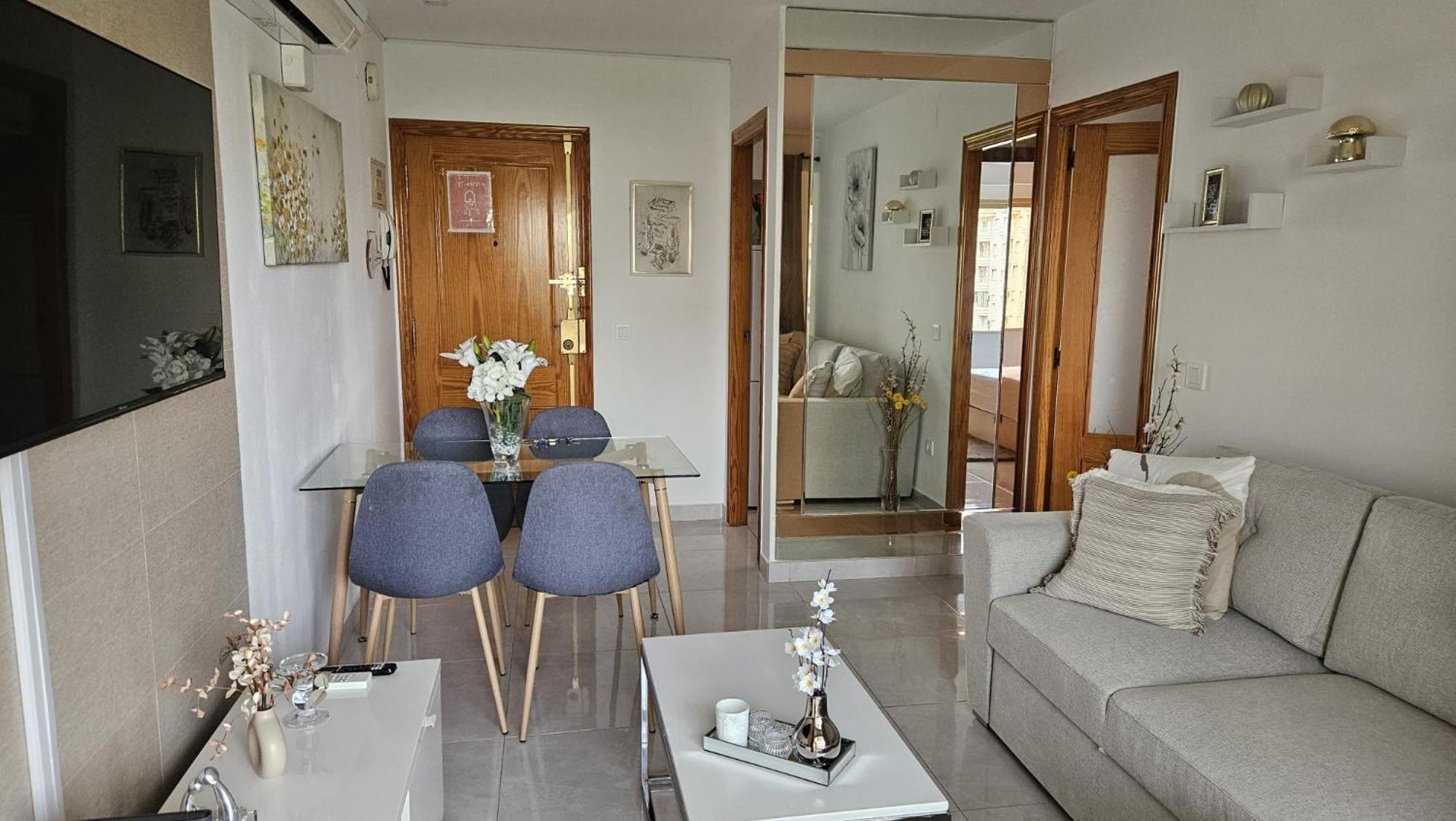 Elegante Apartamento En Playa De Gandia Eksteriør bilde