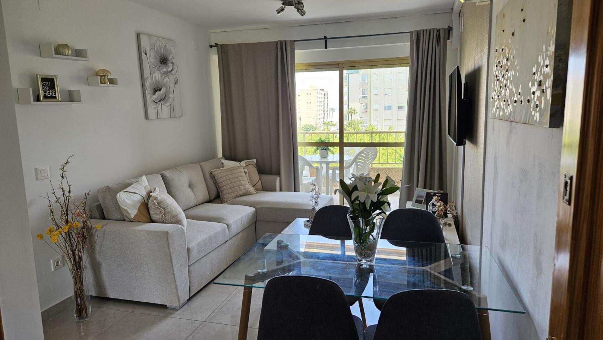 Elegante Apartamento En Playa De Gandia Eksteriør bilde